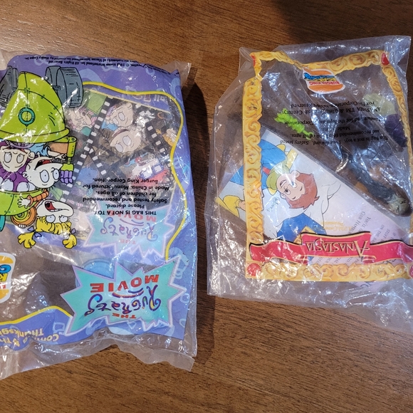 Vintage 8 Happy Meal Toys McDonald's and Burger King - Picture 2 of 14